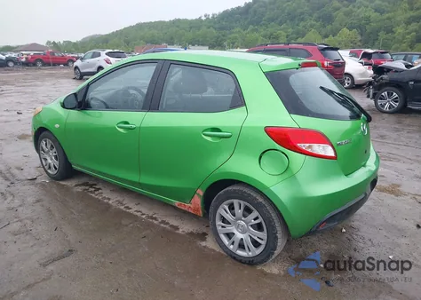 2012 Mazda Mazda2 Sport z USA, uszkodzony, nr VIN JM1DE1KY8C0138921